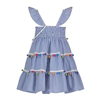 Blueberi Boulevard Toddler Girls Sleeveless Sundress