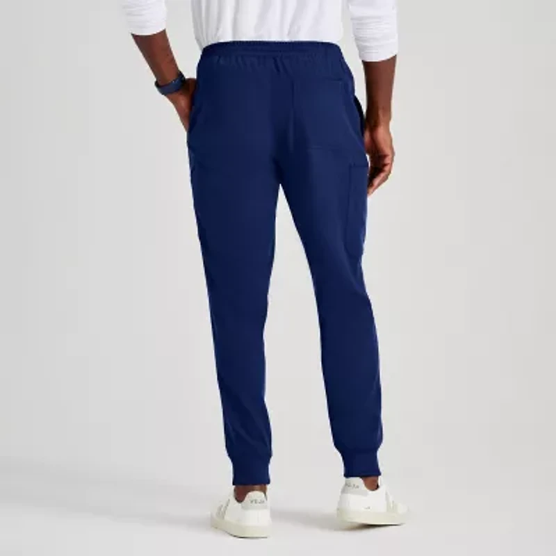 Barco Unify Bup602 Rally 6-Pocket Jogger Mens Stretch Fabric Moisture Wicking Wrinkle Resistant Scrub Pant