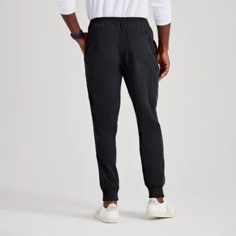 Barco Unify Bup602 Rally 6-Pocket Jogger Mens Short Stretch Fabric Moisture Wicking Wrinkle Resistant Scrub Pant
