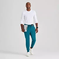 Barco Unify Bup602 Rally 6-Pocket Jogger Mens Short Stretch Fabric Moisture Wicking Wrinkle Resistant Scrub Pant