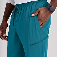 Barco Unify Bup602 Rally 6-Pocket Jogger Mens Short Stretch Fabric Moisture Wicking Wrinkle Resistant Scrub Pant