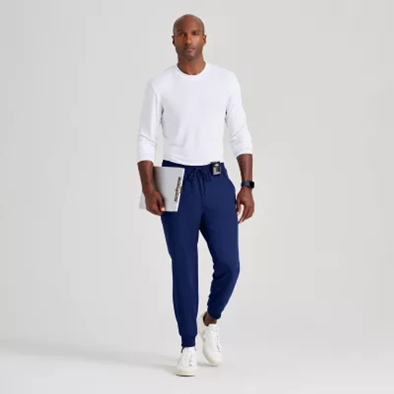 Barco Unify Bup602 Rally 6-Pocket Jogger Mens Big and Tall Stretch Fabric Moisture Wicking Wrinkle Resistant Scrub Pant