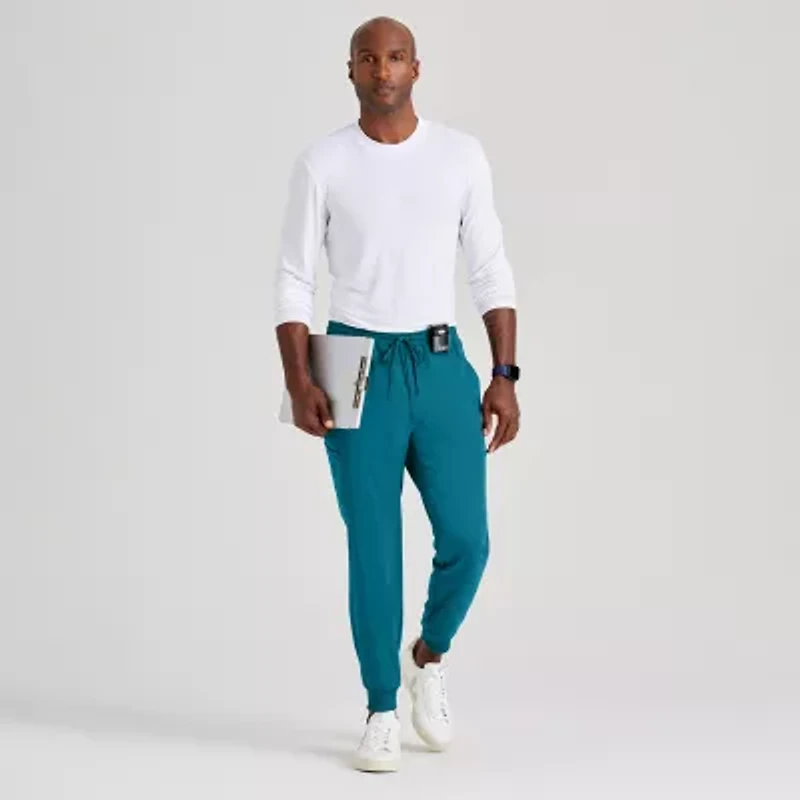 Barco Unify Bup602 Rally 6-Pocket Jogger Mens Big and Tall Stretch Fabric Moisture Wicking Wrinkle Resistant Scrub Pant