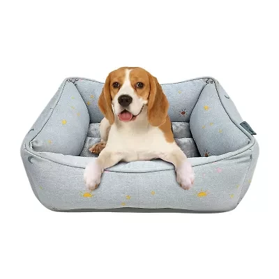 Precious Tails Celestial 24in Gray Pet Bed