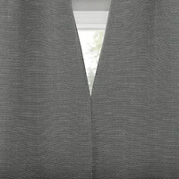 Indigo Road by Egypt Sherrod Sarasi Contrast Tweed Magnetic Closure Grommet Top 100% Blackout Single Curtain Panel