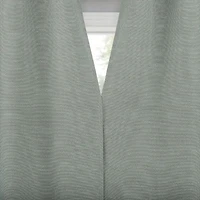 Indigo Road by Egypt Sherrod Sarasi Contrast Tweed Magnetic Closure Grommet Top 100% Blackout Single Curtain Panel