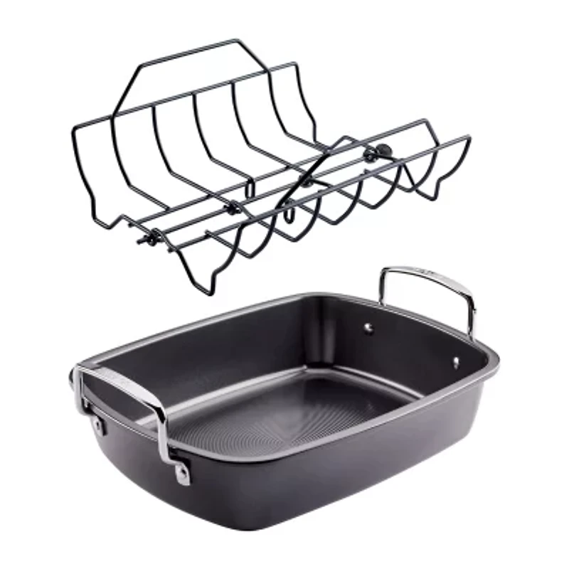 Circulon 17X13" Roaster with Rack