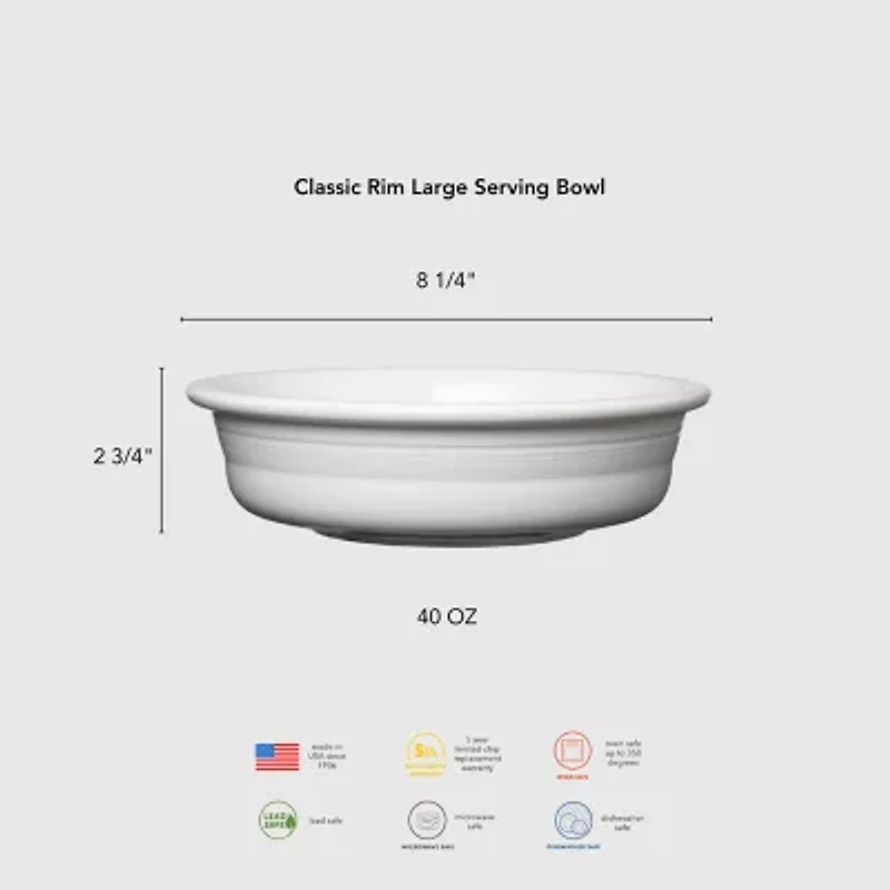 Fiesta Classic Rim Serving Bowl