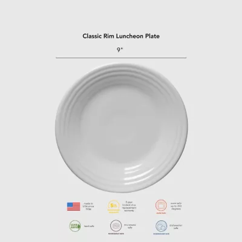 Fiesta Classic Rim Luncheon Plate