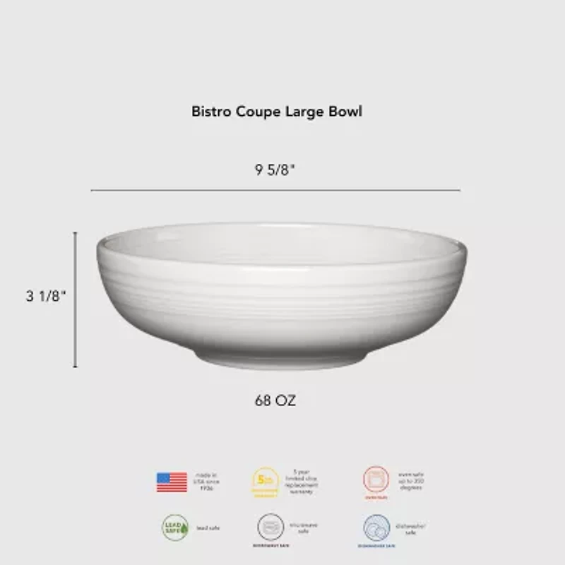 Fiesta Bistro Coupe Large Serving Bowl