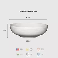 Fiesta Bistro Coupe Large Serving Bowl