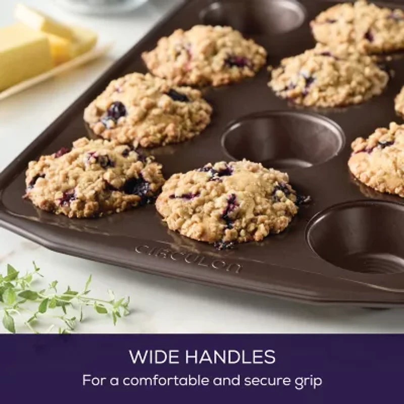 Circulon® Nonstick Bakeware 12-Cup Muffin