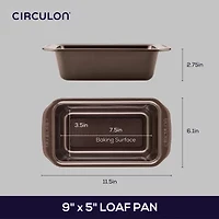 Circulon® Nonstick Bakeware 9X5-Inch Loaf Pan