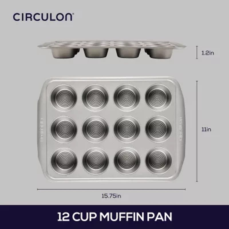 Circulon 12-Cup Non-Stick Muffin Pan