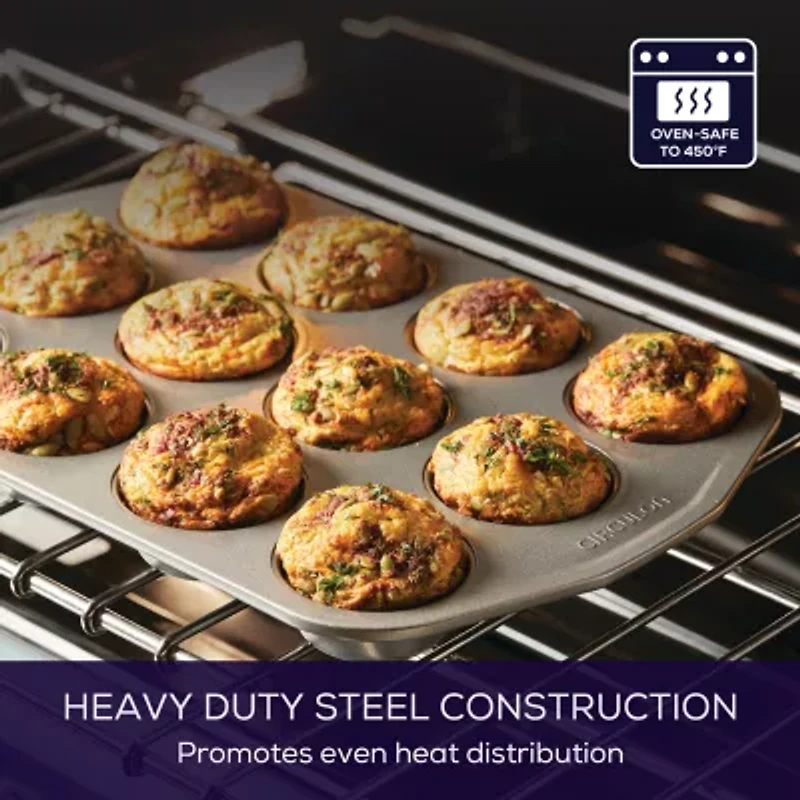 Circulon® 12-Cup Nonstick Muffin Pan