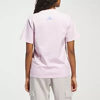 adidas Ribbon Logo Graphic Tee