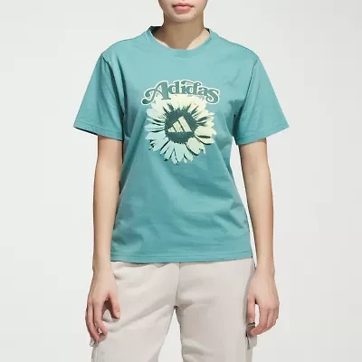 adidas Floral Graphic Tee