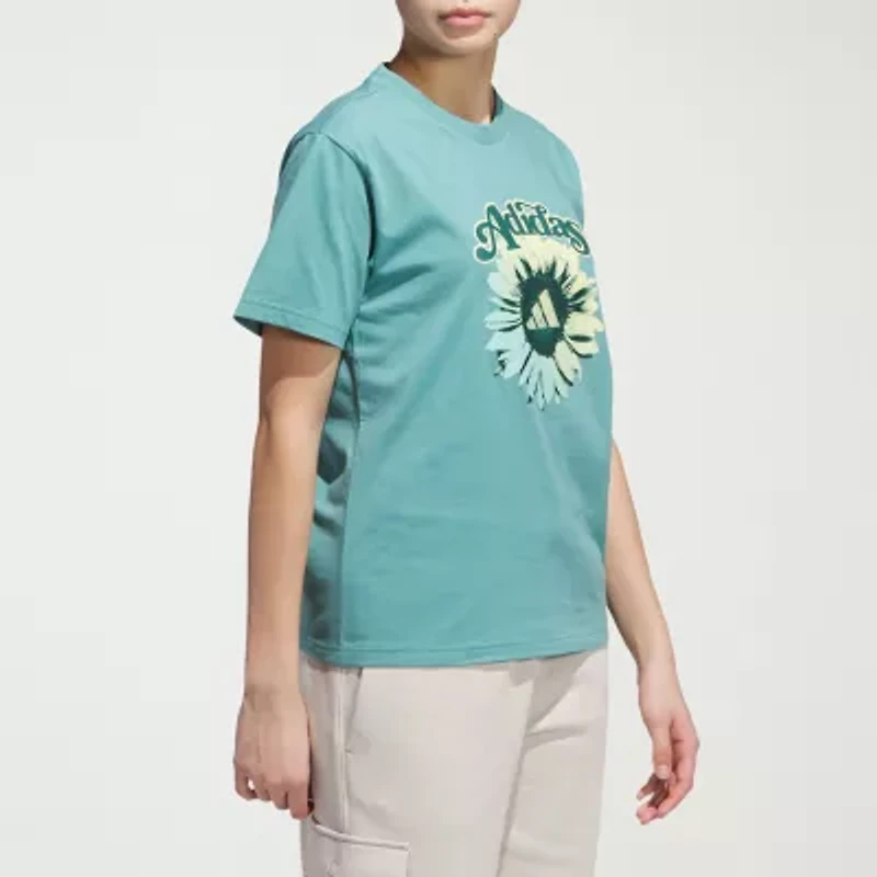 adidas Floral Graphic Tee