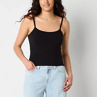 Arizona Womens Sleeveless Juniors Camisole