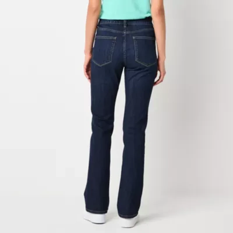 St. John's Bay Womens Mid Rise Bootcut Jean