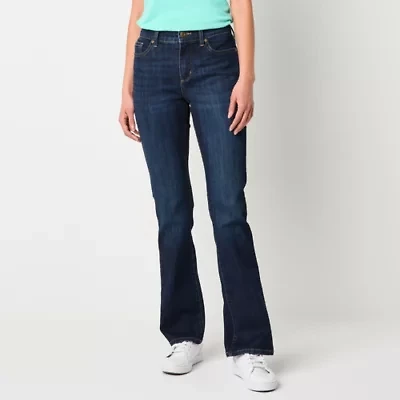 St. John's Bay Womens Mid Rise Bootcut Jean
