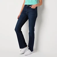 St. John's Bay Womens Mid Rise Bootcut Jean