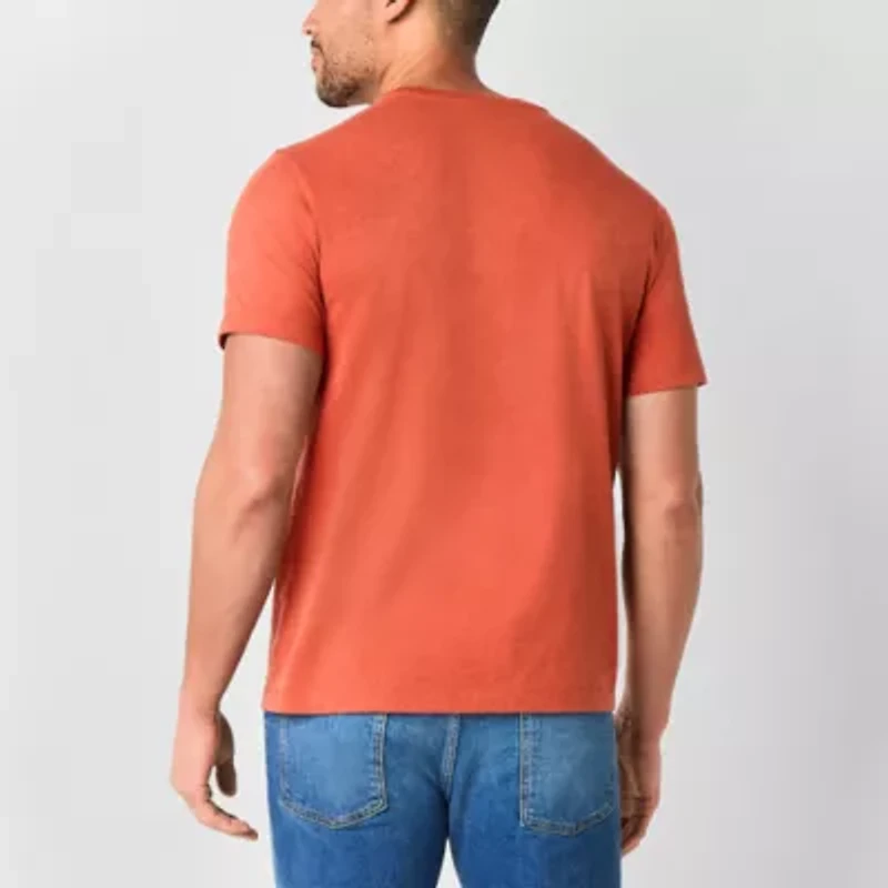 St. John's Bay Super Soft Mens Crew Neck Short Sleeve T-Shirt
