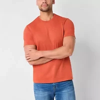 St. John's Bay Super Soft Mens Crew Neck Short Sleeve T-Shirt