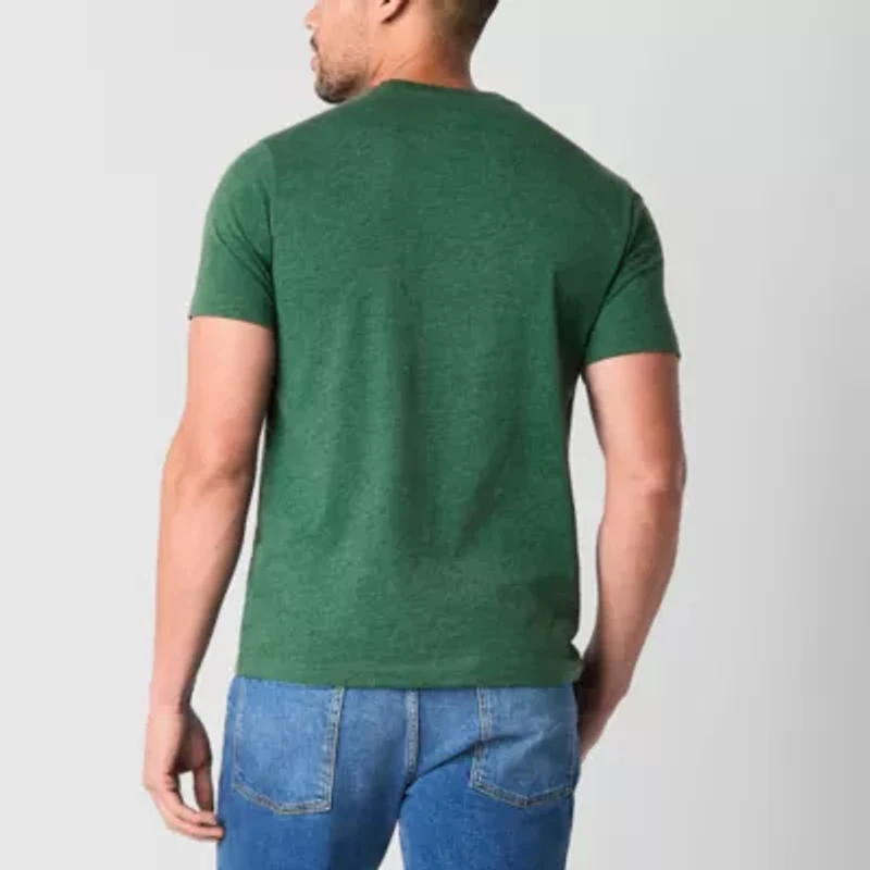 St. John's Bay Super Soft Mens Crew Neck Short Sleeve T-Shirt