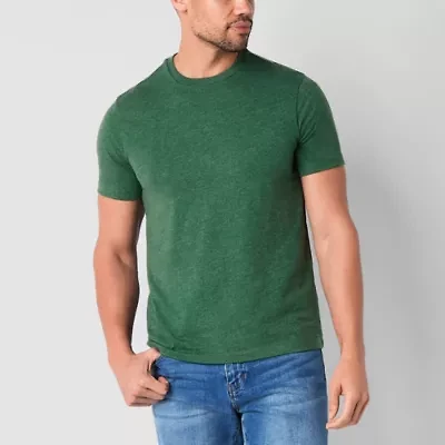 St. John's Bay Super Soft Mens Crew Neck Short Sleeve T-Shirt