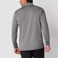 St. John's Bay Performance Mens Classic Fit Long Sleeve Polo Shirt