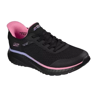 Skechers Bobs Hands Free Slip-Ins Squad Chaos Ombre Paradise Womens Slip-On Walking Shoes