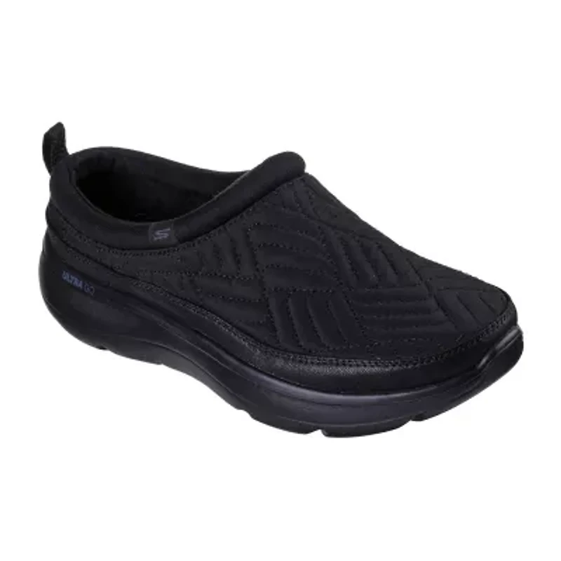 Skechers On The Go Encore Quilted Womens Memory Foam Clog Slippers