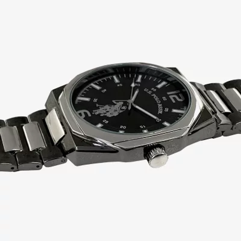 U.S. Polo Assn. Mens Two Tone 4-pc. Watch Boxed Set Usc20298jc