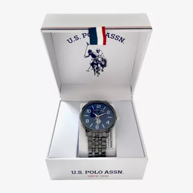 U.S. Polo Assn. Mens Black Bracelet Watch Usc80984jc