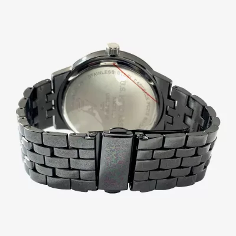 U.S. Polo Assn. Mens Black Bracelet Watch Usc80984jc