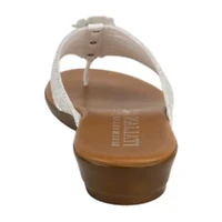 Italian Shoemakers Womens Wedge Sandals