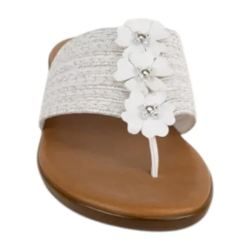 Italian Shoemakers Womens Wedge Sandals