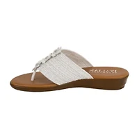 Italian Shoemakers Womens Wedge Sandals