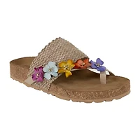 Italian Shoemakers Womens Footbed Sandals