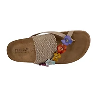 Italian Shoemakers Womens Footbed Sandals