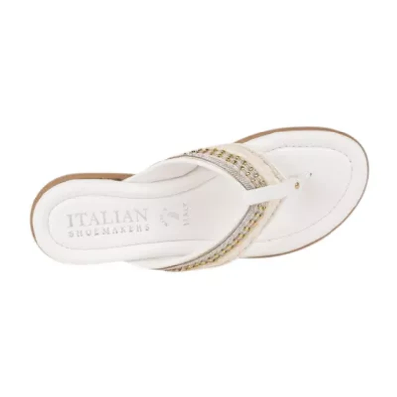 Italian Shoemakers Womens Flat Sandals