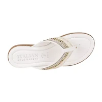 Italian Shoemakers Womens Flat Sandals