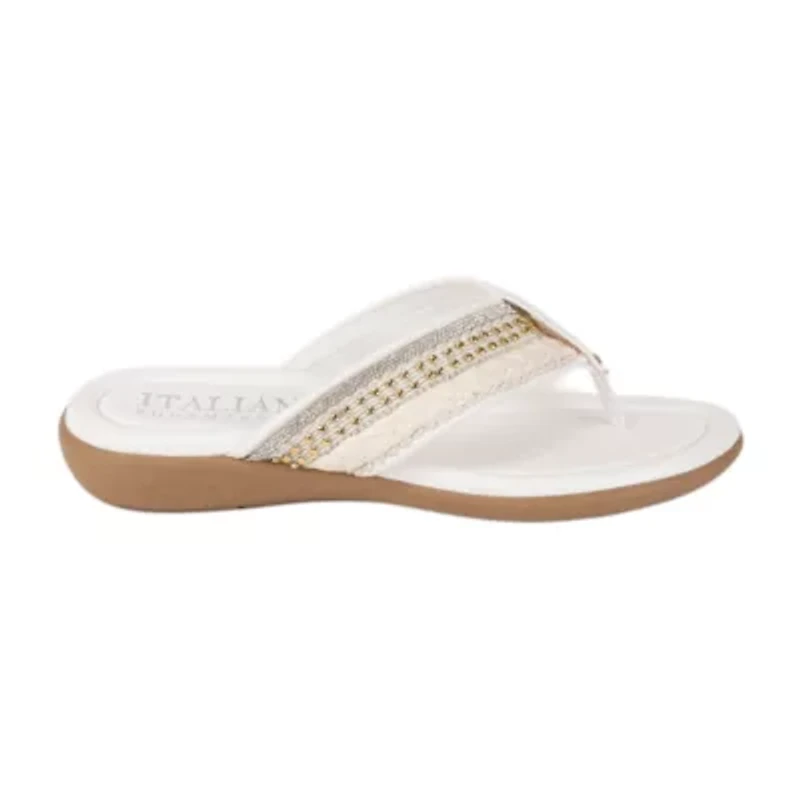 Italian Shoemakers Womens Flat Sandals