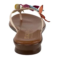 Italiana By Italian Shoemakers Womens Rhett Flat Sandals