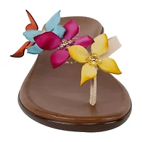 Italiana By Italian Shoemakers Womens Rhett Flat Sandals