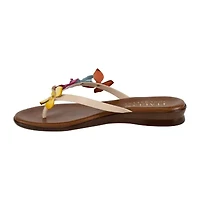 Italiana By Italian Shoemakers Womens Rhett Flat Sandals