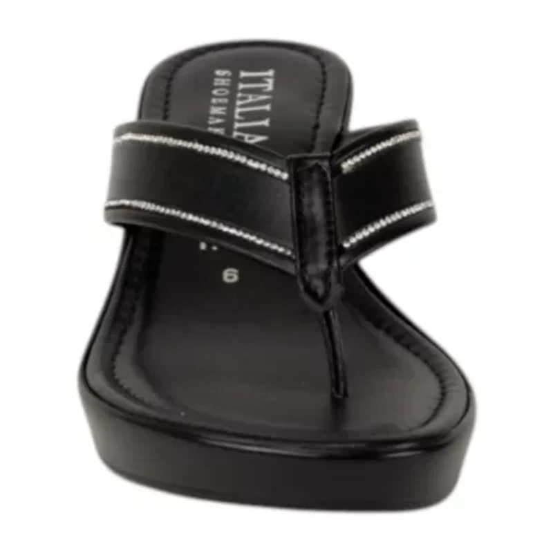 Italian Shoemakers Womens Dorya Wedge Sandals