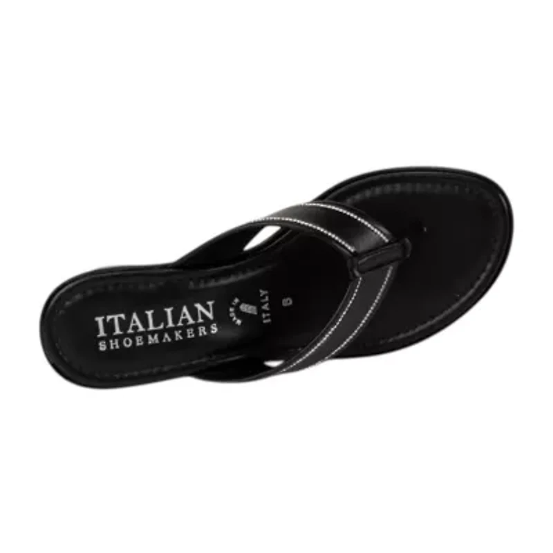 Italian Shoemakers Womens Dorya Wedge Sandals