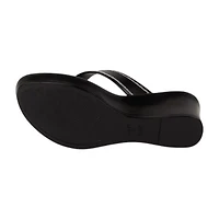 Italian Shoemakers Womens Dorya Wedge Sandals